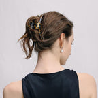 Acetate Hair Clip for Women, SHE'S FREE STYLE JUST FOR YOU [2024 New] Premium Tortoise Shell Hair Claw Clips, Butterfly Hair Accessory (Tortoise-4.8")
