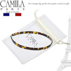 Camila Paris CP3469 French Headband for Women, Handmade Tokyo, Strong Hold Grip Women's Hair Band, Ligth and Very Flexible, No Slip and Durable Styling Girls Hair Accessories, Made in France