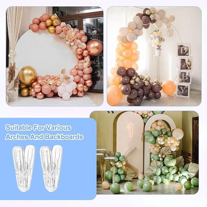 30 Pack Balloon Arch Clips, Clamps - Image 3