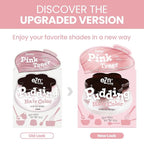 eZn Pudding Hair Dye, Ammonia-Free, Semi-Permanent DIY Korean Hair Dye Color with Keratin (Pink_Toner)