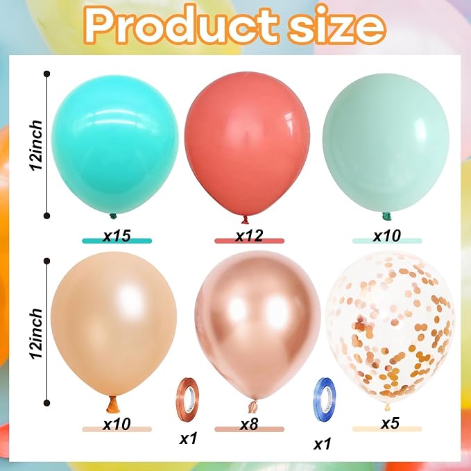 Hawaiian Balloons Set - Image 2