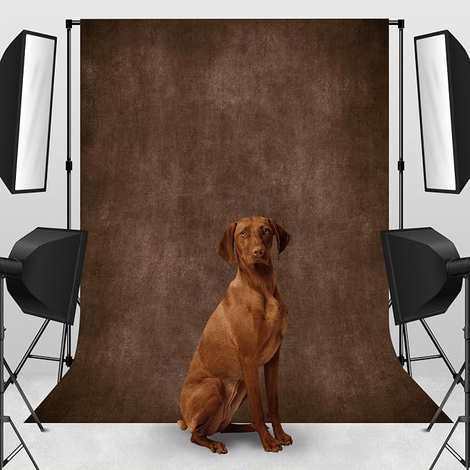 Brown Photo Backdrop Studio Abstract Texture Photography Background 6x9ft | - Image 3