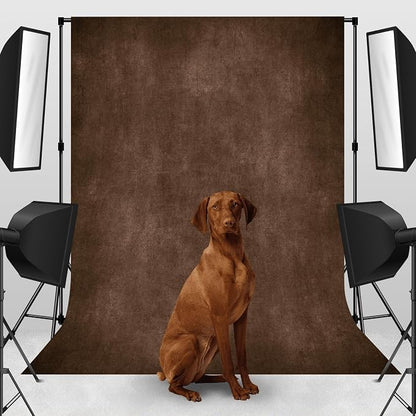 Brown Photo Backdrop Studio Abstract Texture Photography Background 6x9ft | - Image 3