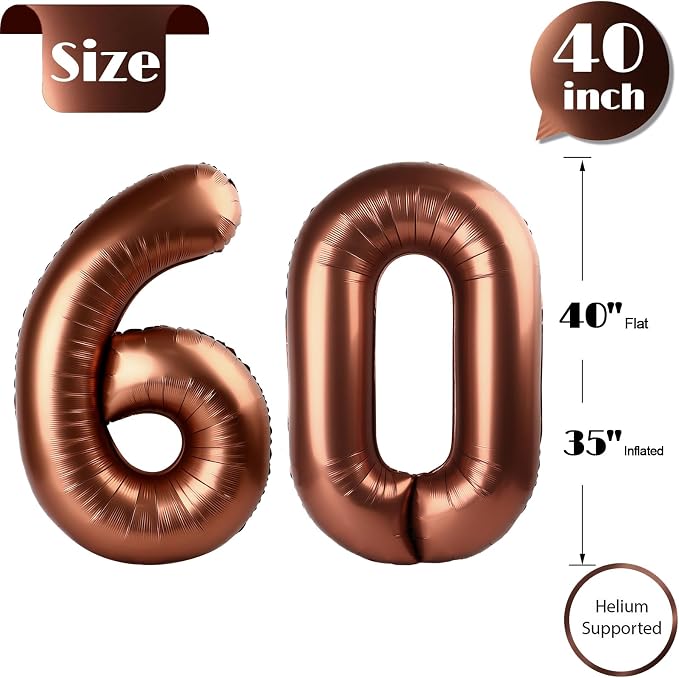 Brown 60 Balloon - Image 5