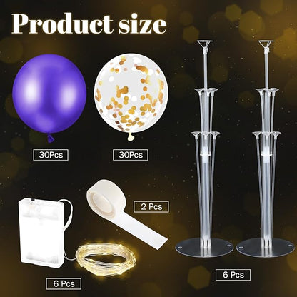 6 Set Balloons Centerpieces for Table - Image 3