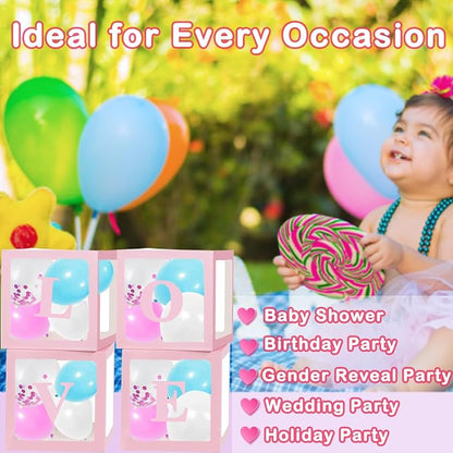 Lovelite Pink Baby Boxes with Letters - Image 6