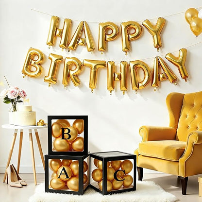 12 Pcs Transparent Balloon Boxes Clear Baby Boxes - Image 5
