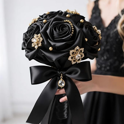 KINGLAKE Black Satin Ribbon - Image 5