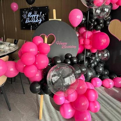 MEBAY Black Red and Gold Balloon Arch Kit - Image 5