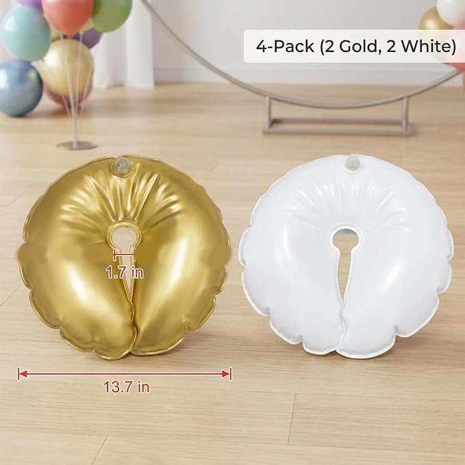 4Pcs Balloon Arch Weights, U-Shape Water Bags - Image 2