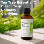 Tea Tree Essential Oil – Pure and Natural Tea Tree Aroma for Diffusers, Aromatherapy, Hair and Scalp Care, Skin Care, Massage Oils, Soap and Candle Making – with Dropper, 4 oz