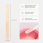 Curacoro Waxing Spatula Sticks 50 Pcs – Natural Birch Wood for Eyebrow, Lip, Nose & Body Hair Removal – Esthetician Supplies for Spa & Home Use (Small Size)