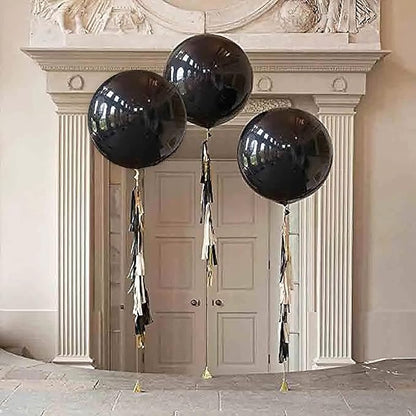 15pcs Latex Big Balloons Clearance 24 Inch Black Large Balloons Giant Heavy - Image 7