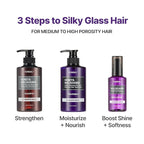 KUNDAL Korean Shampoo and Conditioner Set [Cherry Blossom] Salon-quality, Long Lasting Scent, Moisturizing, Sulfate-Free, Argan & Macadamia Oil, Korean Hair care,16.9 fl oz each, Stocking Stuffers