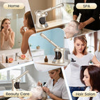 Professional Facial Steamer,Portable Type, high Water Mist Density, Face Steamer for Facial Deep Cleaning, Steamer for Facial for Personal Care or Spa, Moisturizing and Hydrating.