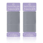 Gray Hair Elastics Ties, No Metal Ponytail Holders for Women Girls Men Guys Thick Curly Hair Styling Accessories No Pull Damage Crease Breakage 50pcs (Gray)