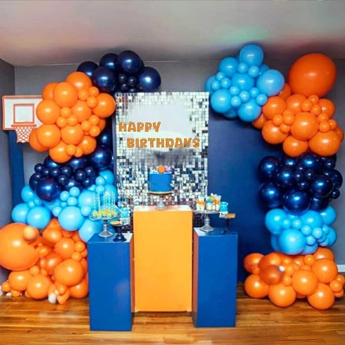 Orange and Blue Balloons - Image 3