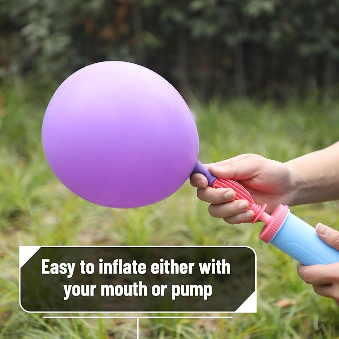 Mr. Pen- Purple Balloons, 12 Inch, 54 Pack | Purple Latex Balloons - Image 4