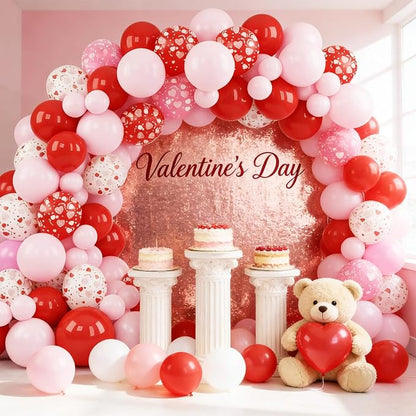 Red and Pink Balloons, for Valentine’s Day Wedding Engagement Anniversary Baby - Image 7
