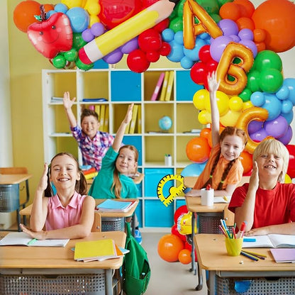 Back to School Balloon Arch Garland Kit, - Image 7