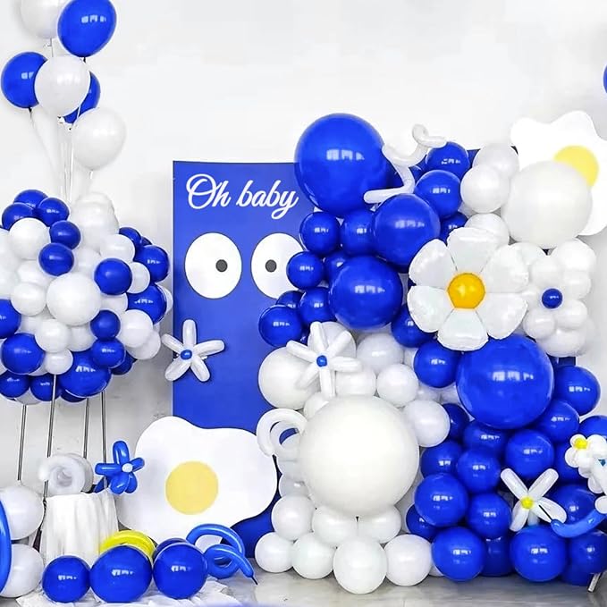 100pcs Royal Blue Latex Balloons 12 inch Matte Dark Blue balloon | Helium - Image 7