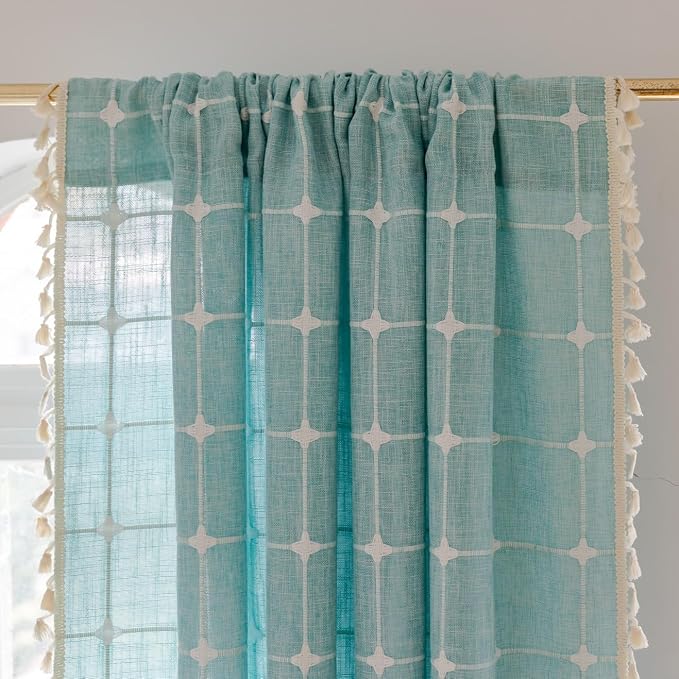 Sutuo Home Boho Curtains 90 Inches Long - Image 5