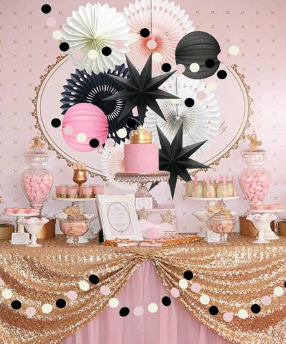 10 Pcs Party Decoration Set, Honeycomb Balls and Star Lanterns - Image 6