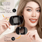 RC ROCHE 6 Pcs Flat Claw Hair Clips for Women Thick Hair French Round Duckbill Square Secure Strong Hold Grip Clamps Barrettes Curved No Slip No Crease Plastic Styling Cute, Medium Black