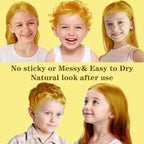 Blonde Hair Color Wax, Temporary Hair Color Wax, Temporary Hair Dye for Dark Hair, Washable, Kids, Halloween, Cosplay, Party, Girls