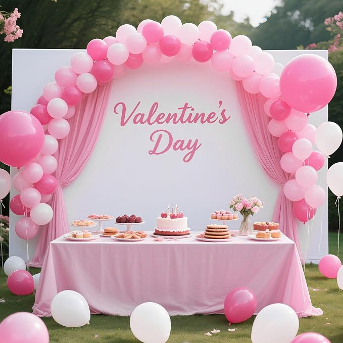Pink Balloons Light Pink Birthday Decorations 30 Pack 18 inch Round Gender - Image 5