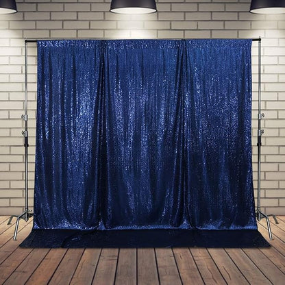 Sequin Backdrop Curtain, Glitter Non-Transparent Sequin Photography Background by JuyaDelight