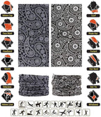 Headband Neck Gaiter Head Wrap Headwear Face Mask Magic Scarf Bandana for Men and Women