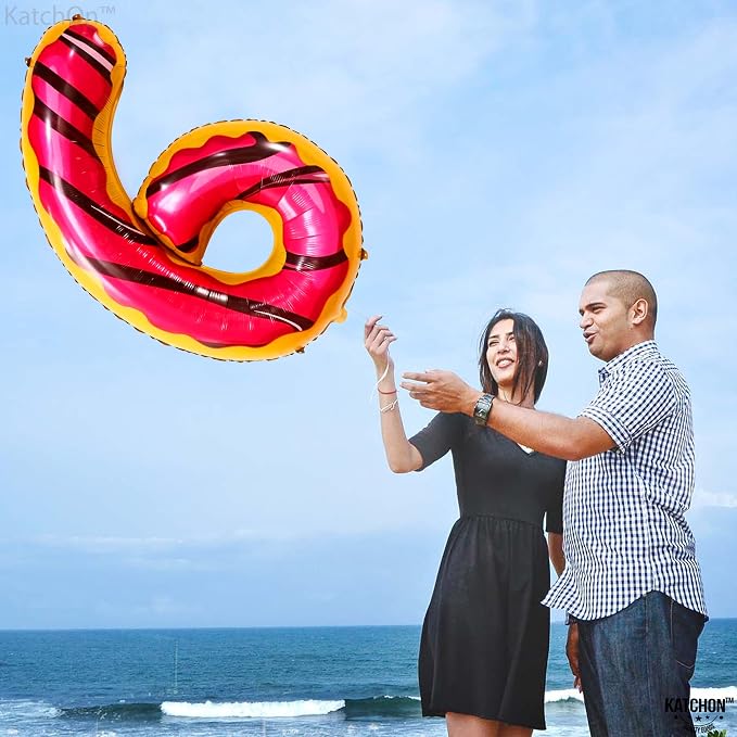 KatchOn, Giant Number 6 Donut Balloon - Image 8