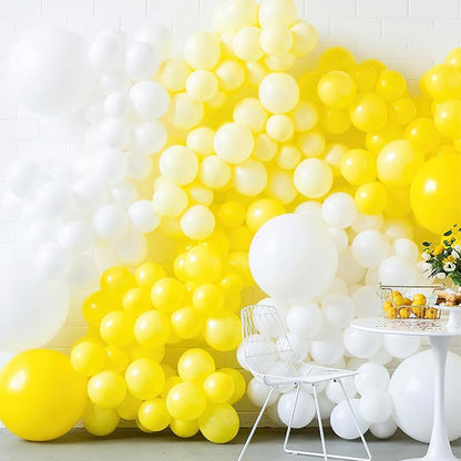 PartyWoo Yellow Balloons 20pcs Latex Helium Balloons 18 Inch | Birthday Baby - Image 3