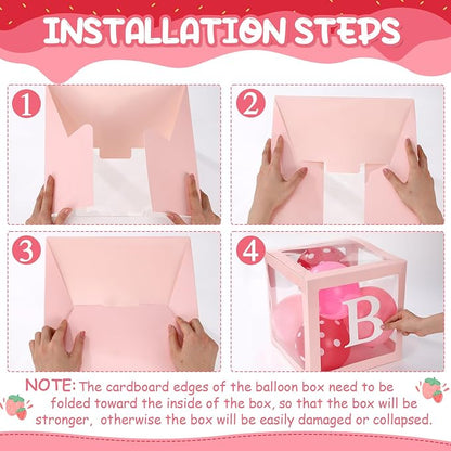 Gejoy Strawberry Baby Shower Party Decorations - Image 3