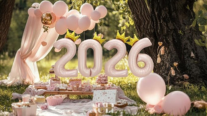 AULE 40 Inch Big Pink 2 Balloon Number - Image 7