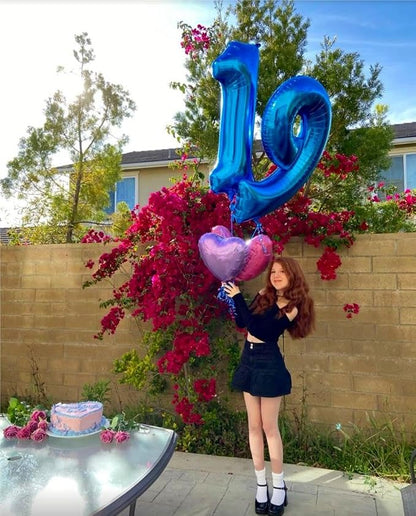 Navy Blue Number 1 Balloon 40 inch, 1st Birthday Party Balloons Decorations | - Image 5