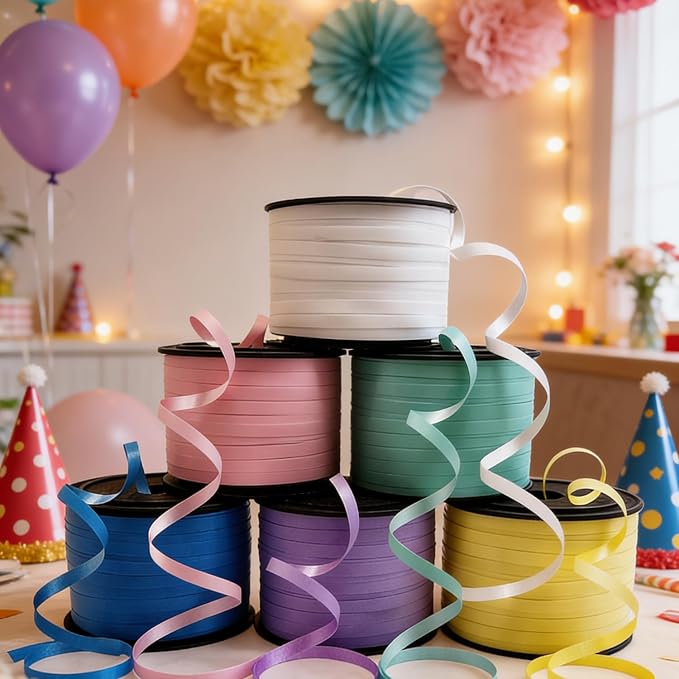 Decorative Curly Ribbon for Gift Wrapping, Party Balloon Decoration - Image 2