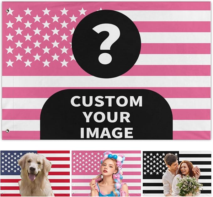 Custom Flag 3x5 Ft by Custom