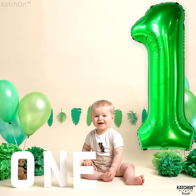 KatchOn Reusable Foil Number 1 Balloons - Image 5