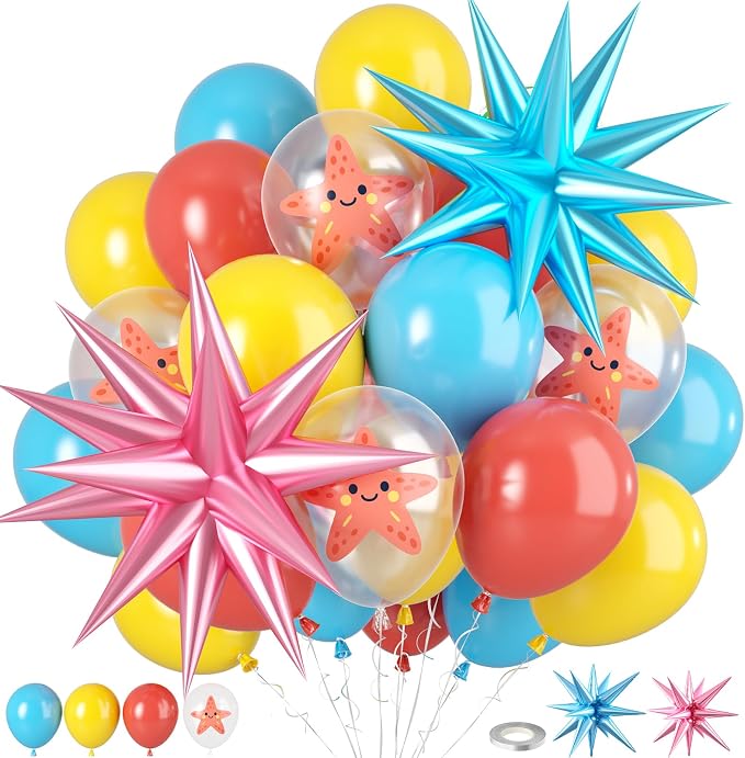 Colorful Cartoon Balloons by Paready