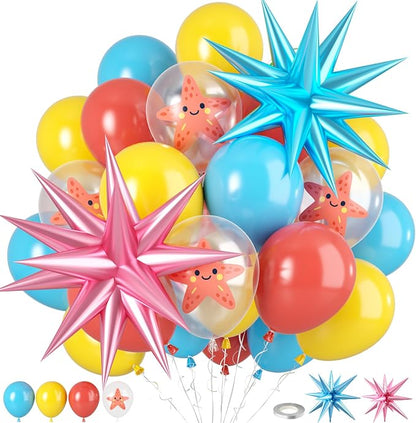 Colorful Cartoon Balloons by Paready