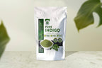 Indigo Powder for Hair Organic Black, Pure Henna Powder for Hair Natural Indigo Hair Dye Kit, 200 Grams (7.5 Ounces)