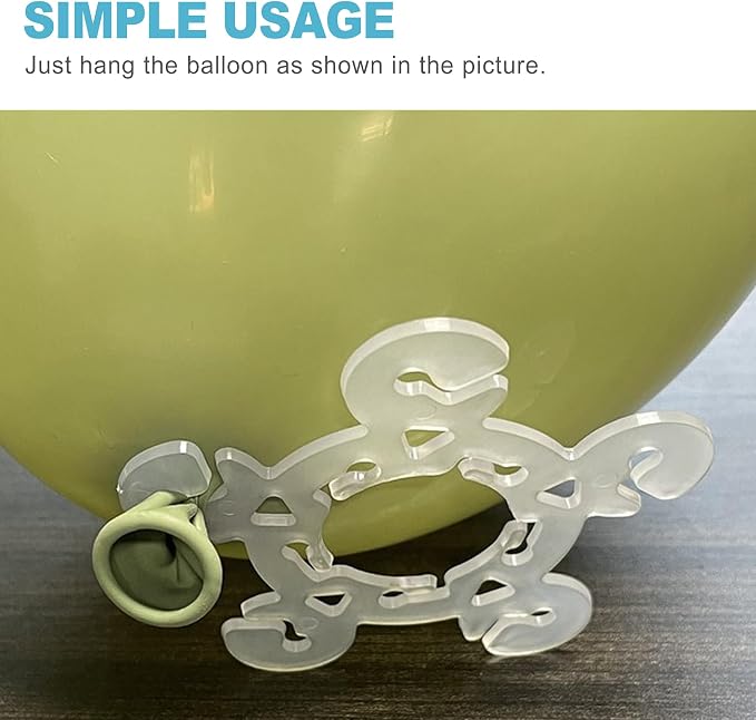 CoguZed 80 Pack Balloon Tie & Knotter Tool – One-Handed Fast Knotting Device - Image 4