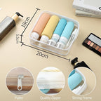 16 Pack Travel Bottles for Toiletries, Large 6oz Silicone Travel Containers, Leak Proof Refillable Liquid Shampoo And Conditioner Travel Essentials