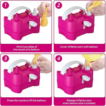 Electric Balloon Pump for Party Decorations – Portable Inflator, Auto Shutoff - Image 4