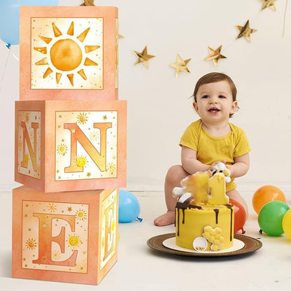 Honoson 3 Pcs First Trip Around The Sun Birthday Decorations - Image 4