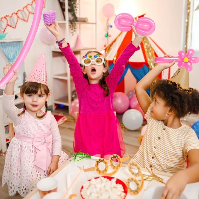LXZFCRG 260 Long Balloons for Animals, Latex Twisting Balloons for Garland - Image 6