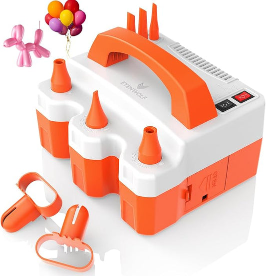 ETENWOLF Electric Balloon Pump for All Balloons | Balloon Inflator for Birthday by ETENWOLF