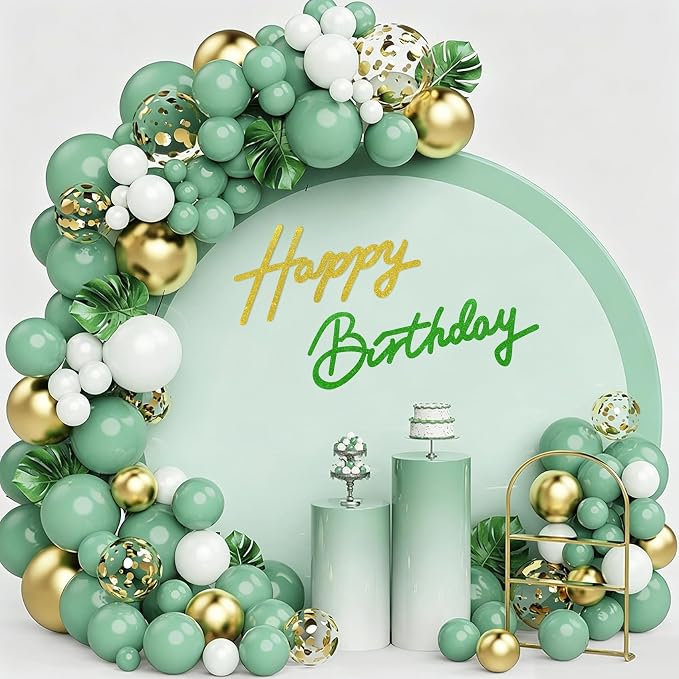 TONIFUL Happy Birthday Sign for Backdrop - Image 4
